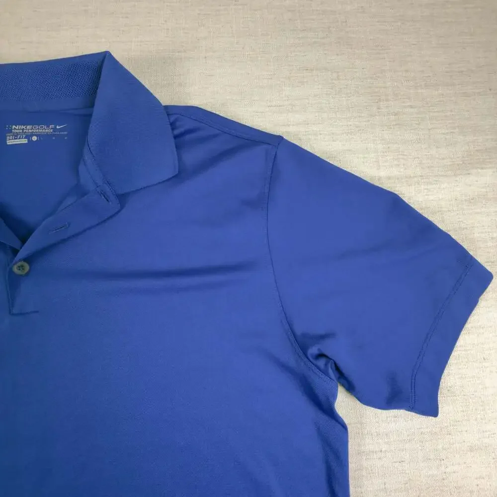 Nike Golf Tour Performance Dri-Fit Polo Shirt Size Large